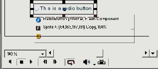 Пример использования инструмента Radio Button