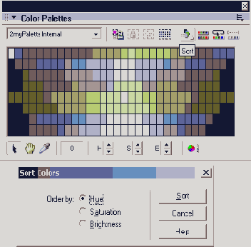  Sort   Color Palettes