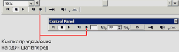  Step Forward    Control Panel