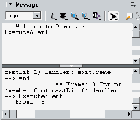 Окно Message