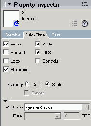  QuickTime  Property Inspector